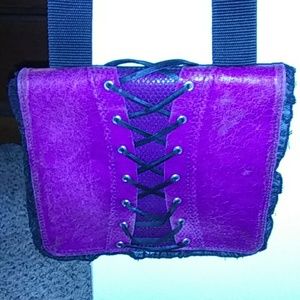 Corset messenger bag